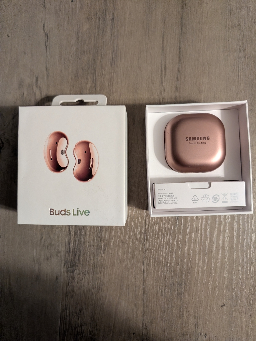 Samsung Galaxy Buds Live - Rose gold